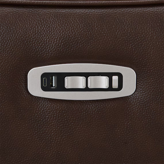 3 SEATER ELECTRIC SOFA WITH TABLE UM04 DBR