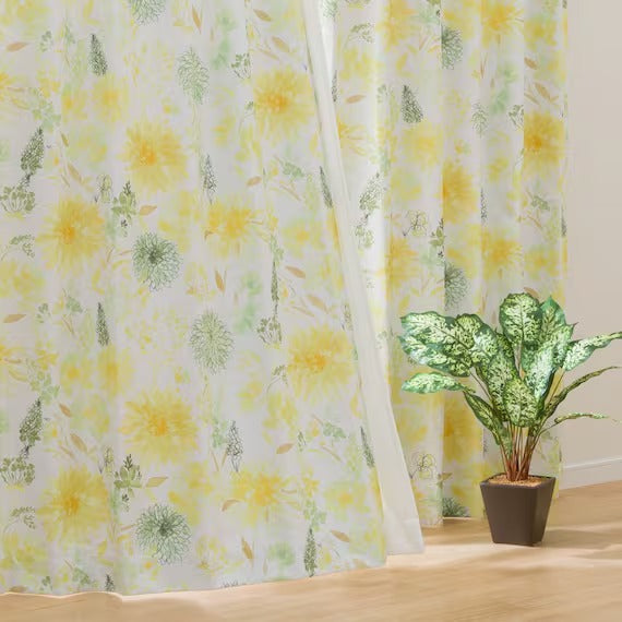 CURTAIN RD046 YGR 100X200X2