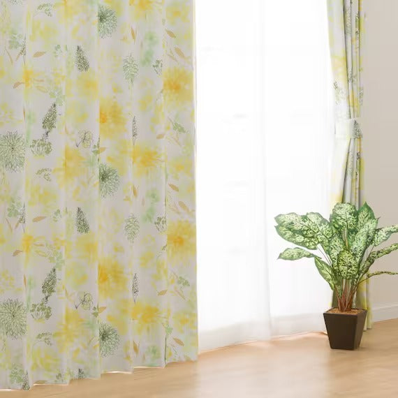 CURTAIN RD046 YGR 100X200X2