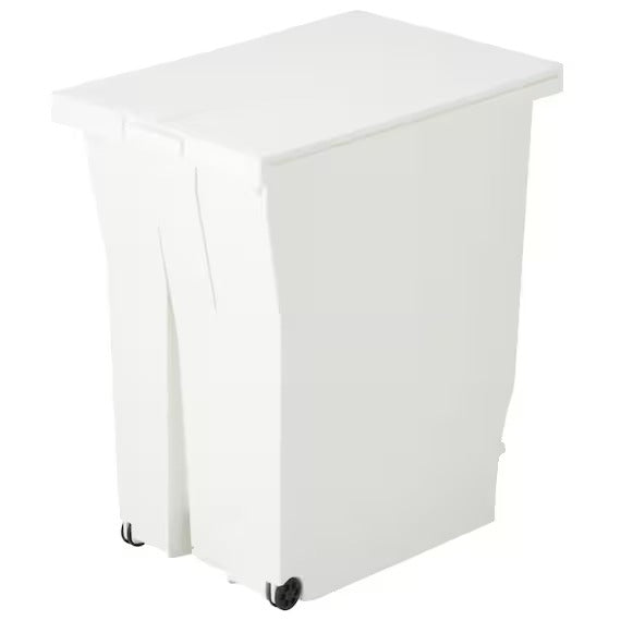 DUAL-OPENING UNDER SHELF PEDAL PAIL 40L WH