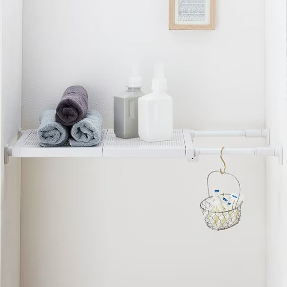 ชั้นวางผ้าตาข่าย TENSION WIDE 6595 WH HA03