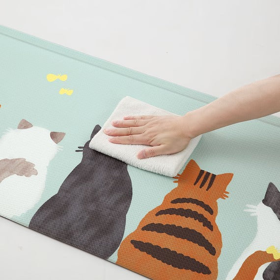 PVC FLOORMAT CAT PATTERN 50X120 JQ33