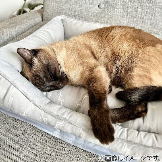 ที่นอนสัตว์เลี้ยง N-COOL WSP M-SQUARE GY S244