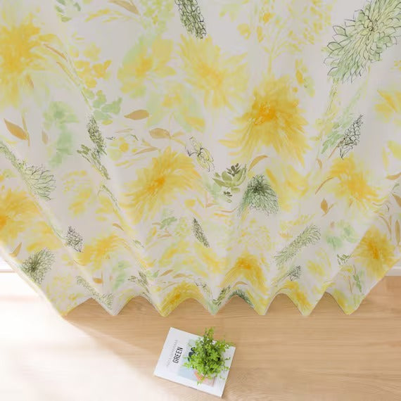 CURTAIN RD046 YGR 100X200X2