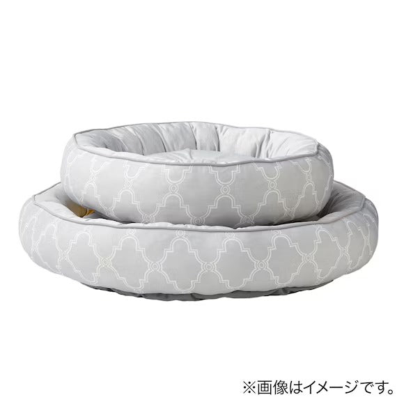 PET BED N-COOL WSP M-ROUND GY S244