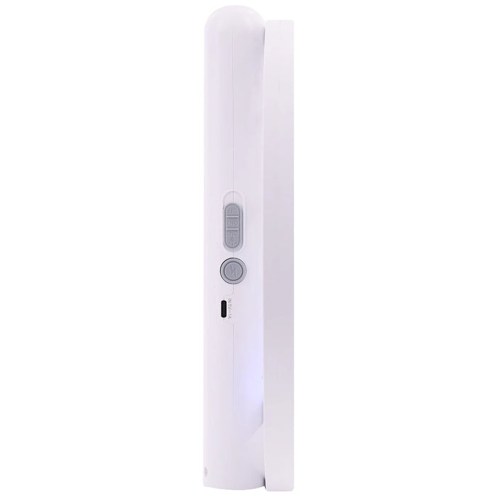 TOSHINO RECHARGEABLEMOSQUITOSWATTER2IN1ROTATABLE WHITE WD-980