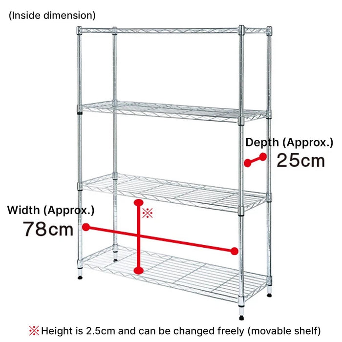 Wh Rack Dimensions STEEL RACK STANDARD 8530 3TIER WH