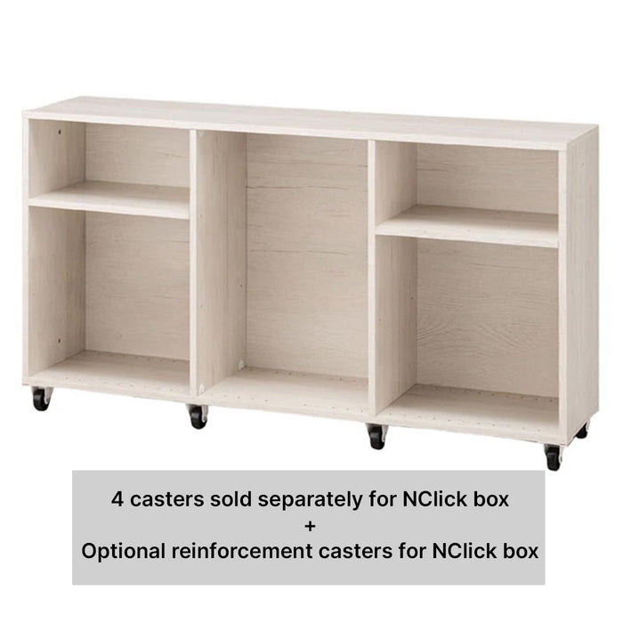 NCLICK OPTIONAL CASTER 4P WH