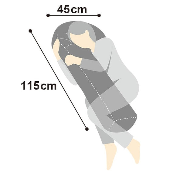 HEAD SUPPORT BODY PILLOW COVER NV