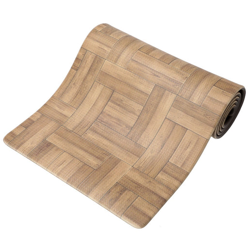 PVC FLOOR MAT WOODY TEXTURE BR 45X180