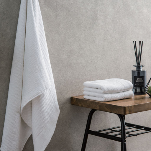 BATH TOWEL ELENA2 WH