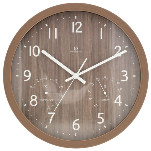 WALL CLOCK FORET30SW-TH-MBR